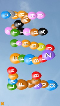 Alphabet Balloons Free游戏截图4