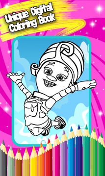 Coloring Book - Fixiki Fan *游戲截圖4
