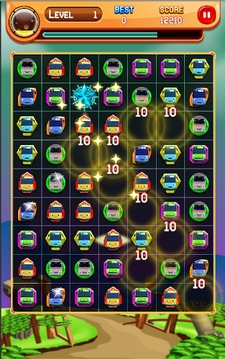 Match 3 Tayo Bus Game游戲截圖4