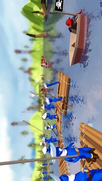 Stupid Raft Battle Simulator游戏截图3