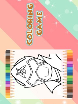 Coloring Pages for The Rangers游戲截圖4