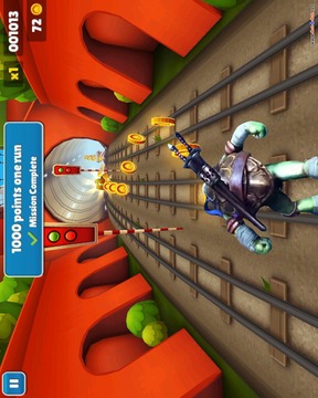 Subway turtle surf: legend游戲截圖2