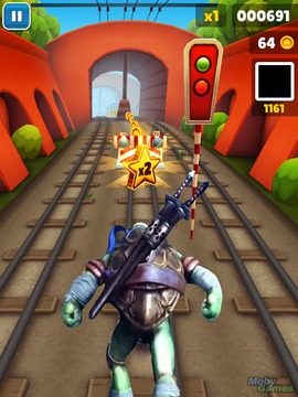 Subway turtle surf: legend游戲截圖3