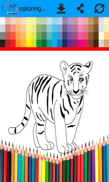 Coloring Pages Animal for Kids游戏截图3