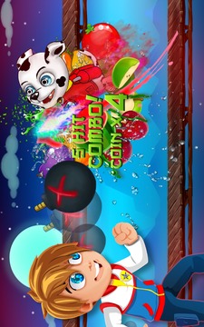 Paw Puppy Slice Fruit游戲截圖1