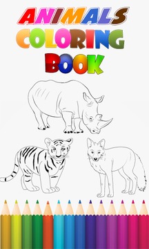 Coloring Pages Animal for Kids游戏截图2