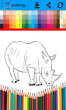 Coloring Pages Animal for Kids游戲截圖4