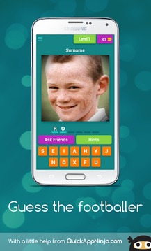 Guess the footballer游戲截圖1