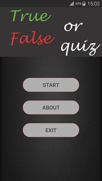 True or False Quiz游戲截圖1