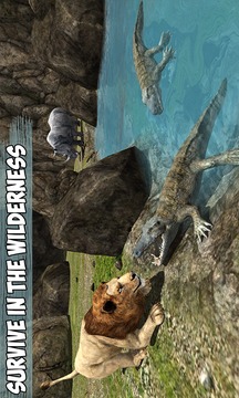 Angry Lion Jungle Survival 3D游戲截圖3