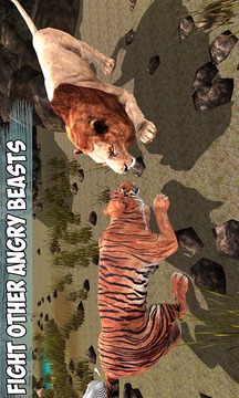 Angry Lion Jungle Survival 3D游戲截圖4
