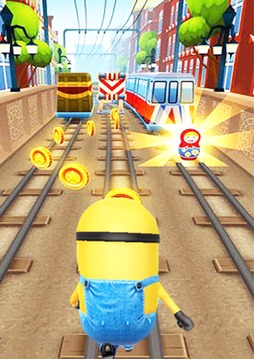Subway Minion Banana Rush游戲截圖2