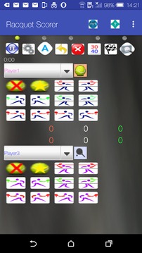 Racquet Game Scorer Free游戲截圖1