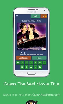 Guess The Movie Title游戲截圖1