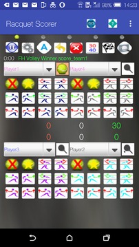 Racquet Game Scorer Free游戲截圖5