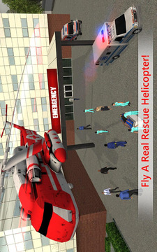 Rescue Ambulance & Helicopter游戲截圖2