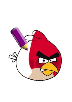 Coloring Book For Angry Birds游戏截图3