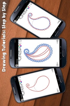 Draw Henna Tattoo游戲截圖2