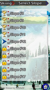 SGN Sports Downhill Skiing游戲截圖3