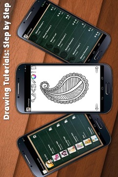 Draw Henna Tattoo游戲截圖1
