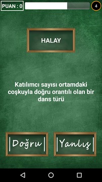 Do?ru Yanl?? Oyunu : Kelime游戲截圖2