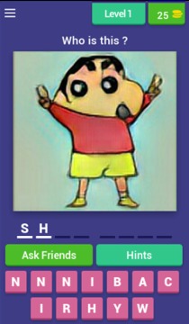 Guess the Cartoon游戲截圖1