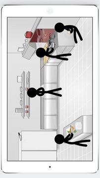 Stickman Death Kitchen游戲截圖4