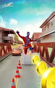 運行超級英雄運行游戲截圖3