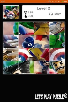 Puzzle LEGO Marvel Heroes游戲截圖1