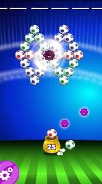 Soccer Bubble Shooter 2017游戲截圖2