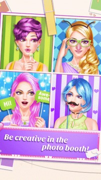 Makeup Party Photo Booth Salon游戲截圖2