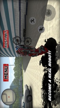 Flying Robot Ninja Battle 3D游戲截圖4