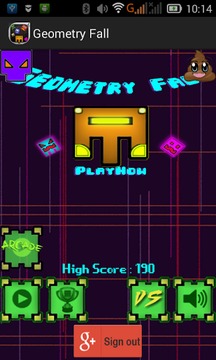 Geometry Fall游戲截圖1