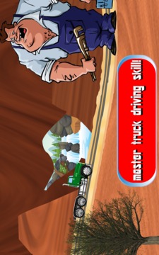 Truck Driver Hill Rcing游戲截圖3