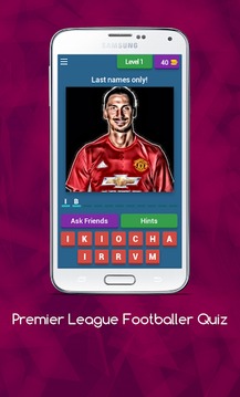 2017 Premiership Football Quiz游戲截圖1