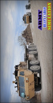 Army Heavy Cargo Truck游戏截图1