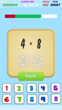 Multiplication Table - MathCat游戲截圖3