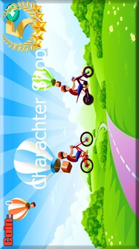 Shiva bicycle Moto Adventure游戲截圖1