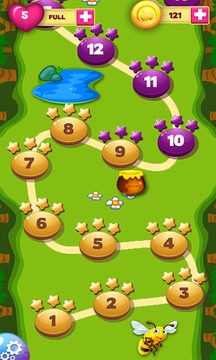 Honey Bear Bubble Blaster游戲截圖5