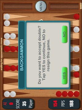 Backgammon by George!游戲截圖3