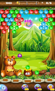 Honey Bear Bubble Blaster游戲截圖2