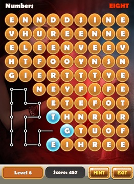 Word Search: Wolves游戲截圖4