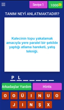 Futbol Terimleri Bulmaca游戲截圖1