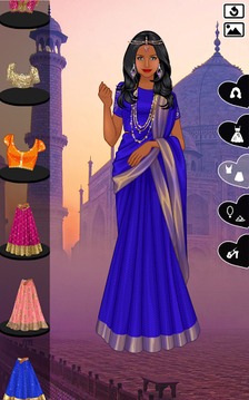 ? Indian Sari dress up ?游戲截圖3