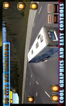 3D City Bus Simulator 2017游戲截圖4