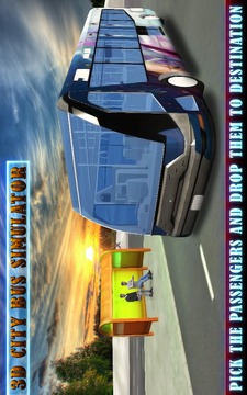 3D City Bus Simulator 2017游戲截圖2