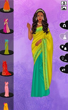 ? Indian Sari dress up ?游戲截圖4