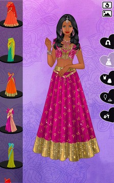 ? Indian Sari dress up ?游戲截圖2
