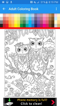 Adult Coloring Book FREE游戏截图3