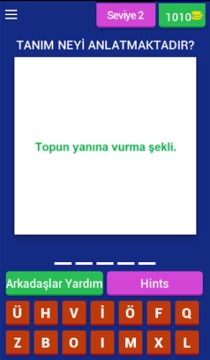 Futbol Terimleri Bulmaca游戲截圖3